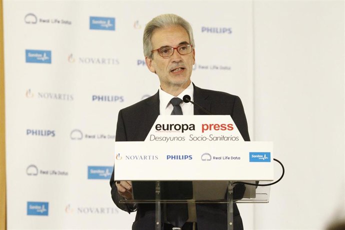 Archivo - Desayuno Socio-Sanitario con Aquilino Alonso 