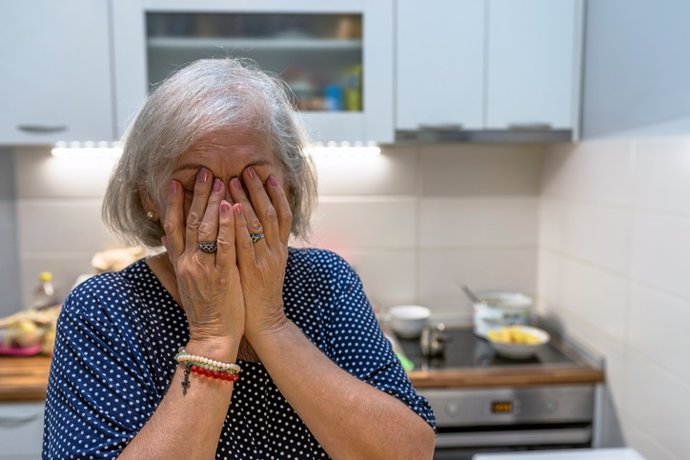 Archivo - Depresión en personas mayores.