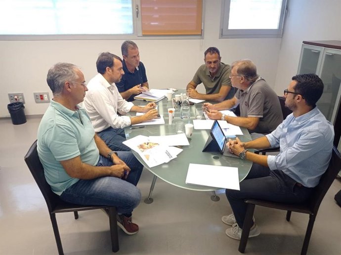 Reunión entre la Dirección General de Deportes y el Consell de Mallorca.