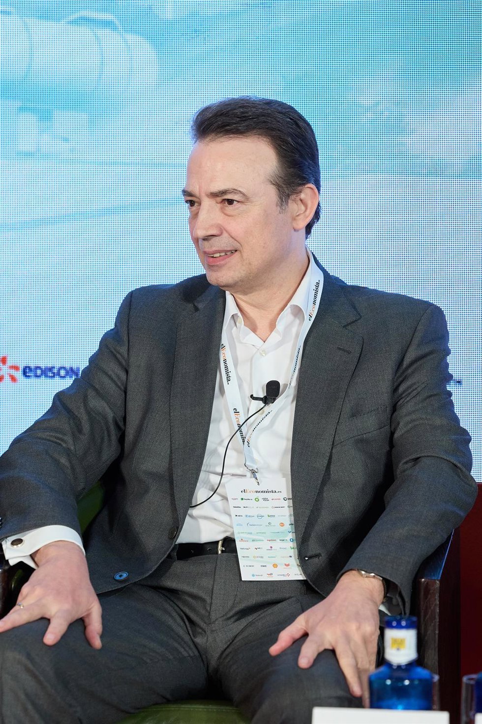 El consejero delegado de Enagas, Arturo Gonzalo Aizpiri, participa en el VIII Foro Energético de elEconomista, en el Hotel Mandarín Oriental Ritz, a 7 de septiembre de 2023, en Madrid (España).