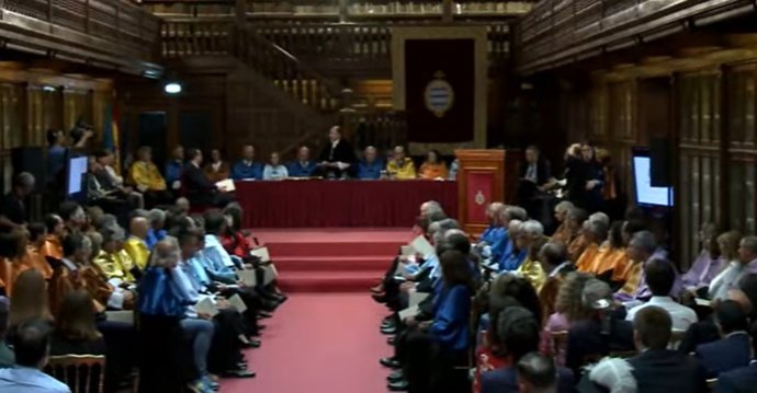 Inauguración del curso académico de la Universidad de Oviedo