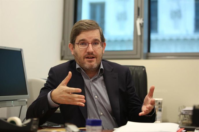 Archivo - El diputado del PSOE Aragón Ignacio Urquizu 