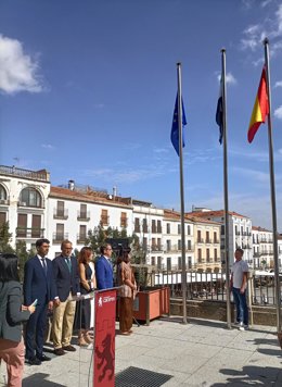 Acto del Día de Extremadura en el Ayuntamiento de Cáceres