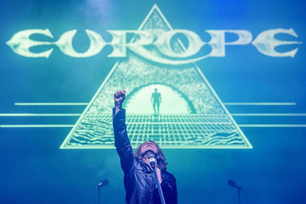 Archivo - El cantante de Europe Joey Tempest.