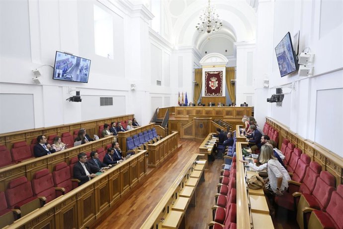 Pleno en las Cortes.