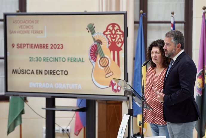 Presentación en el Ayuntamiento de Málaga el Festival Flamenco de Olías