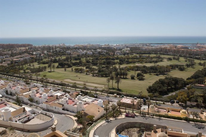 Vista panorámica de la ciudad de Almería.