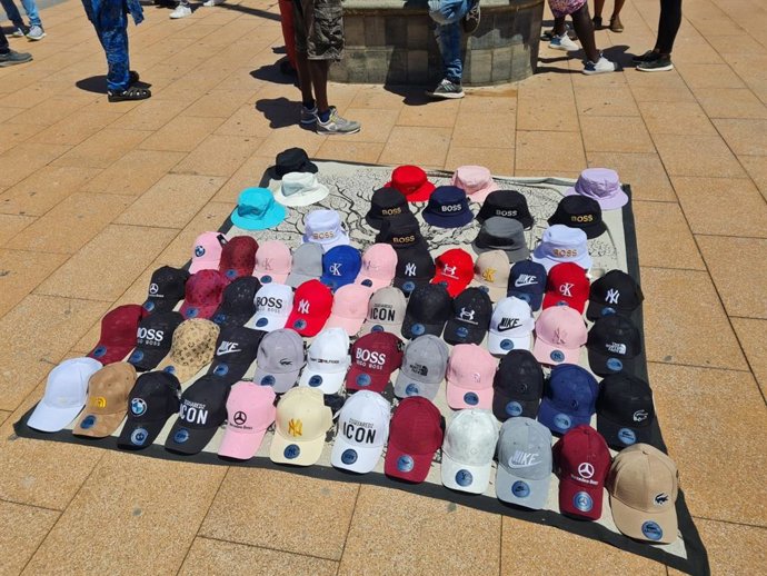 Venta callejera en Maspalomas (Gran Canaria)