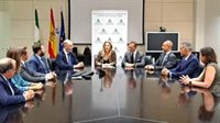 Carolina España destaca el "importante equipo profesional" de Andalucía Trade para el despliegue de su plan estratégico