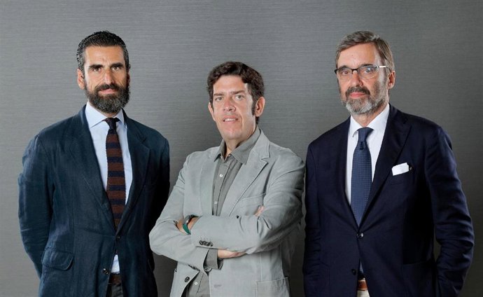 De izquierda a derecha: Iñaki Ortega, Jorge López Zafra y Pablo García-Berdoy.