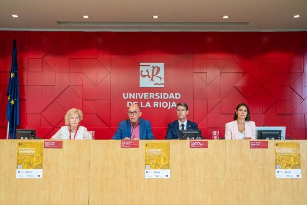 El presidente del Gobierno riojano, Gonzalo Capellán, ha participado en la inauguración del XVI Congreso de Asociación de Historia Contemporánea