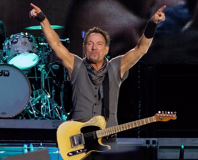 Archivo - BRUCE SPRINGSTEEN EN 2016 EN MADRID