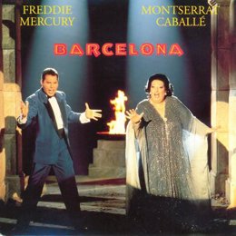 Archivo - Portada de 'Barcelona' de Freddie Mercury i Montserrat Caballé