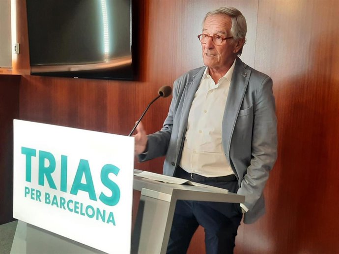 El exalcalde de Barcelona y líder de TriasxBCN en el Ayuntamiento, Xavier Trias.