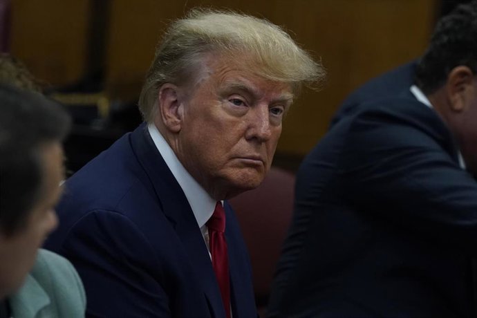 Archivo - El expresidente de Estados Unidos Donald Trump