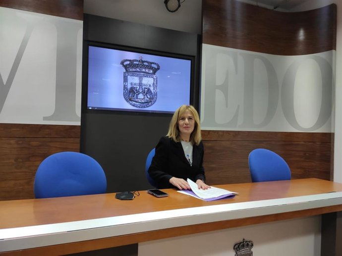 Archivo - La concejala del PSOE de Oviedo Marisa Ponga.