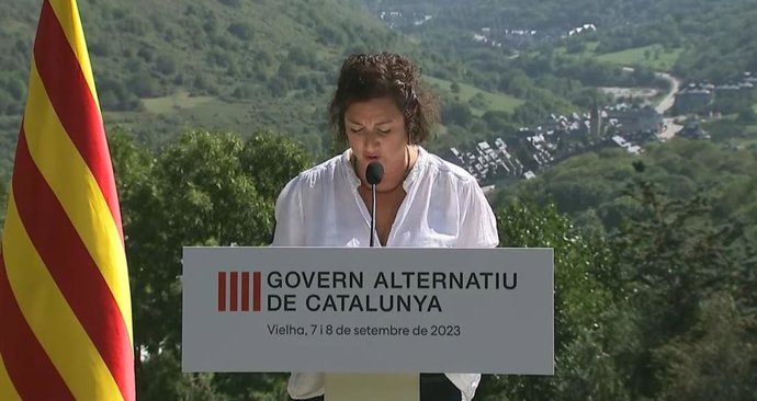 La portavoz del PSC en el Parlament, Alícia Romero.