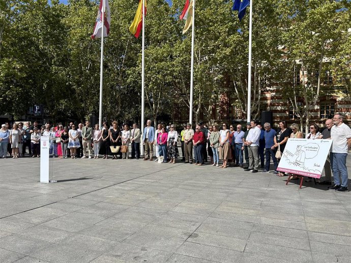 El Ayuntamiento de Logroño recupera las concentraciones contra la violencia machista