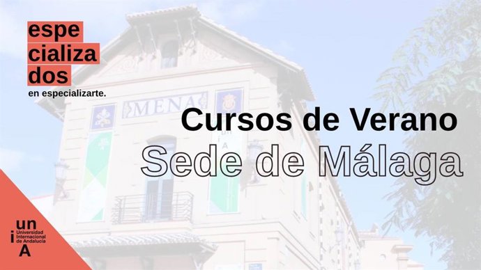 Cartel promocional de los cursos.