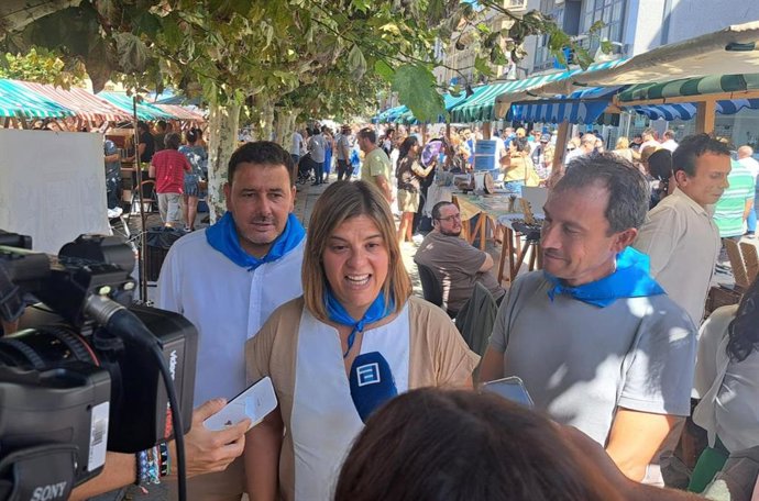 La vicepresidenta y consejera de Presidencia, Reto Demográfico, Igualdad y Turismo, Gimena Llamedo.