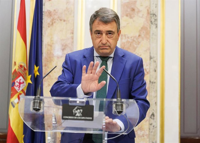 El portavoz del PNV en el Congreso, Aitor Esteban