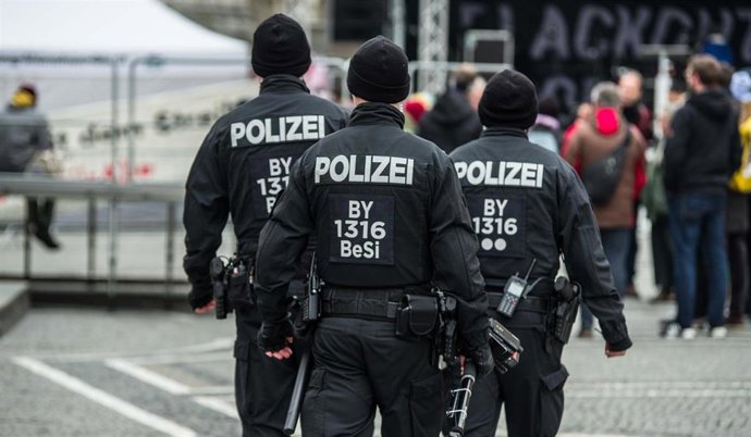 Archivo - Agentes de Policía de Alemania