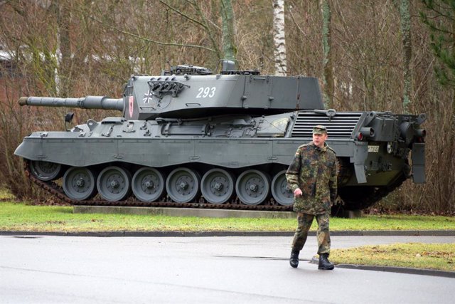 Archivo - Imatge d'arxiu d'un carro de combat Leopard 1