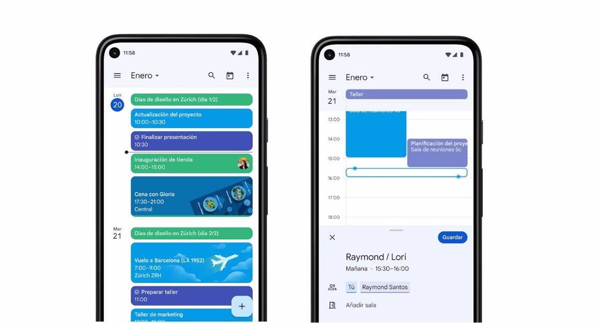 Google Calendar will automatically hide completed Tasks