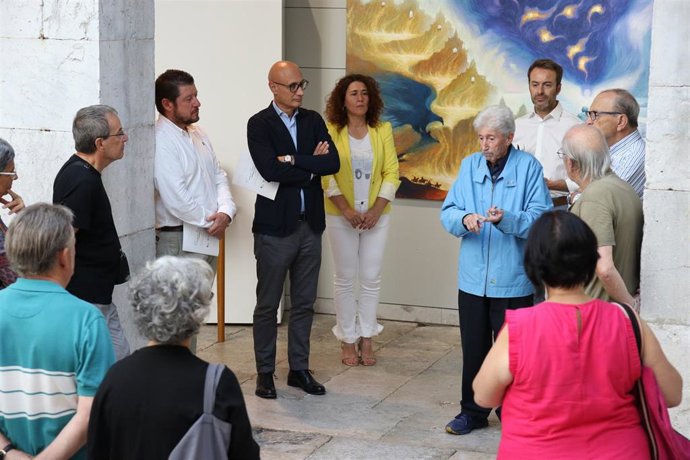 Inauguración de la exposición 'Pingere Sacris' de José Ramón Sánchez