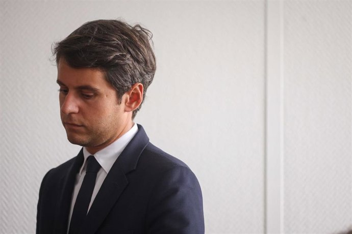 El ministro de Educación, Gabriel Attal