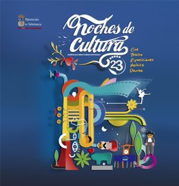 Cartel de la XII edición de 'Noches de Cultura' de Salamanca.
