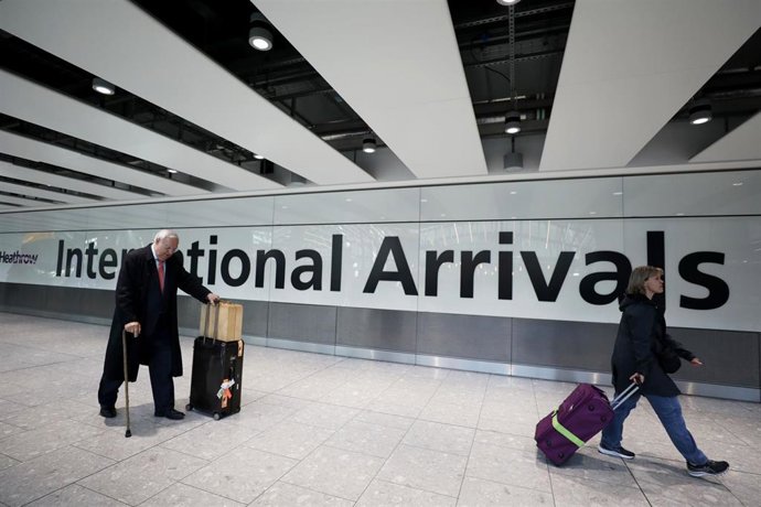 Archivo - Terminal de llegadas internacionales del Aeropuerto de Heathrow, en Londres (Reino Unido)