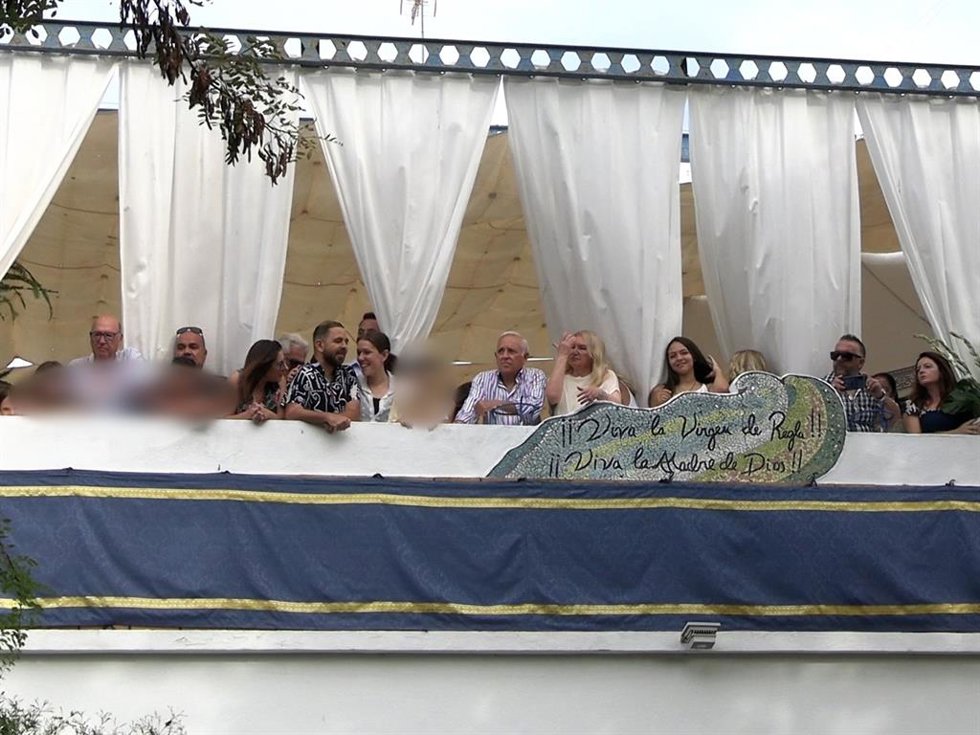EL BALCÓN DE LA CASA 'MI ABUELA ROCÍO', EN CHIPIONA