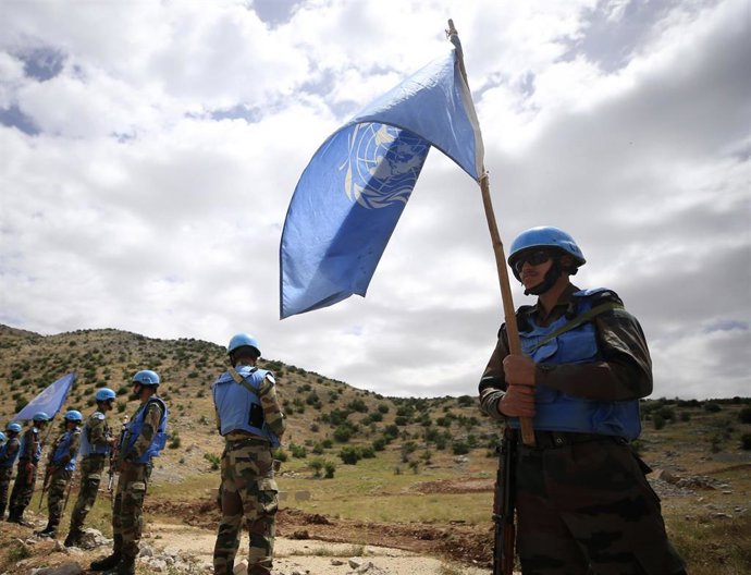 Archivo - Cascos azules en Líbano, imagen de archivo.