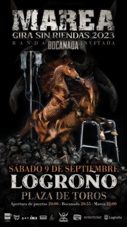 Marea llega a Logroño este sábado con la gira Sin Riendas