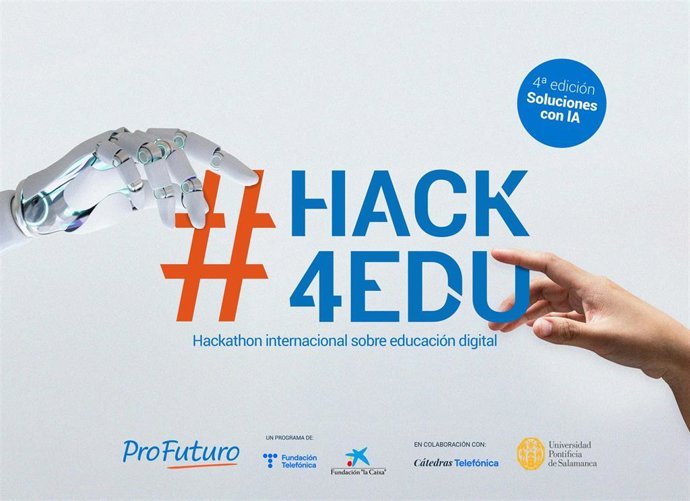 '#Hack4edu' Vuelve En Busca De Soluciones Educativas Con Inteligencia Artificial Para Los Más Vulnerables