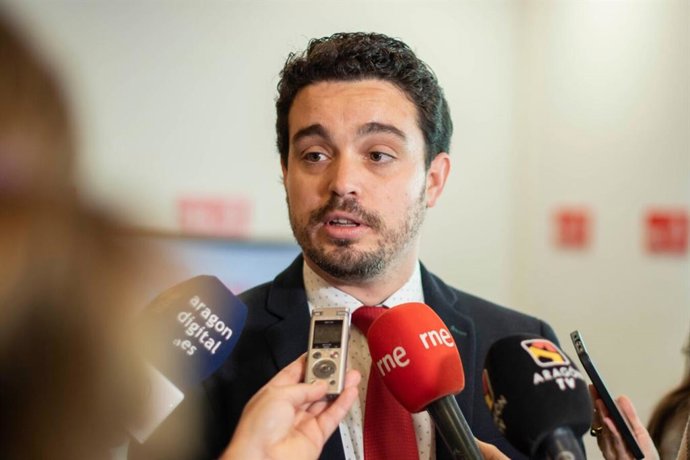 El diputado socialista en las Cortes de Aragón Darío Villagrasa.