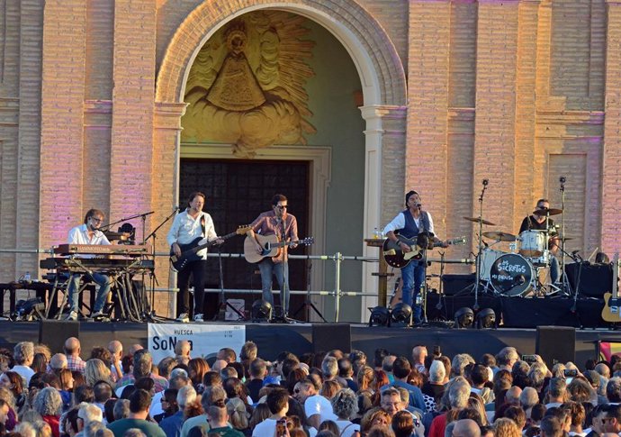 Los Secretos en el SoNna Huesca 2023.