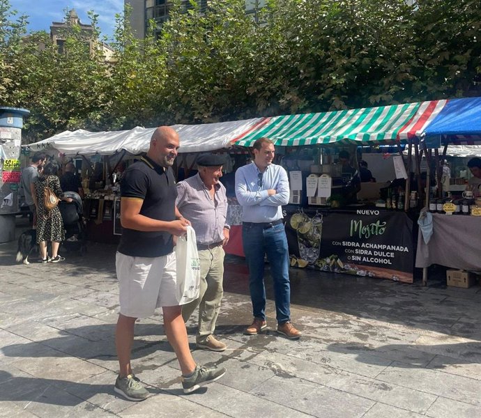 Adrián Pumares en Laviana.