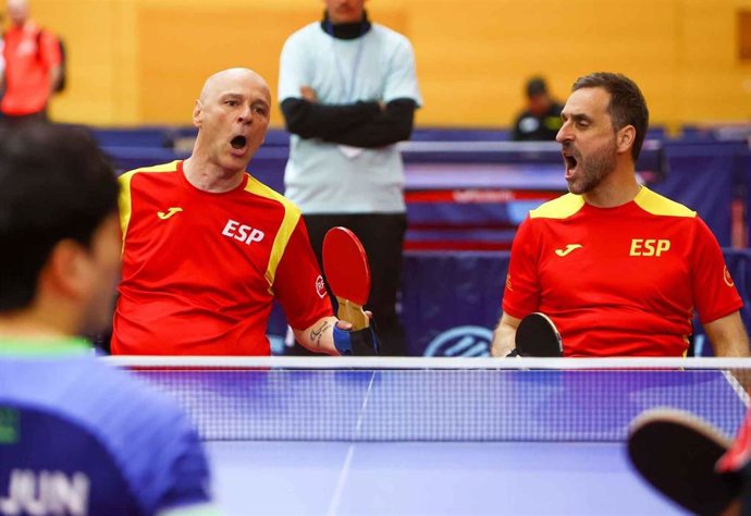 España se garantiza otras tres medallas en el Europeo de tenis de mesa paralímpico