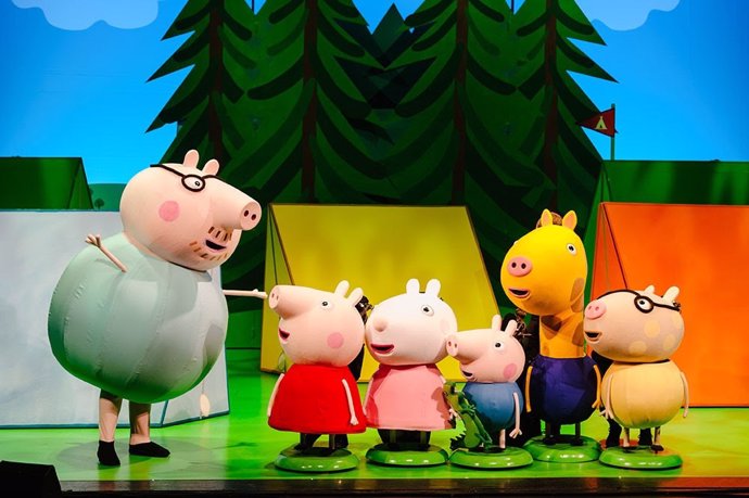 La aventura de Peppa Pig de Gira por Reino Unido e Irlanda 2017 y 2018.