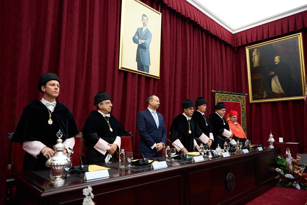 Inauguración del curso académico 2023/2024 de la Universidad de Sevilla