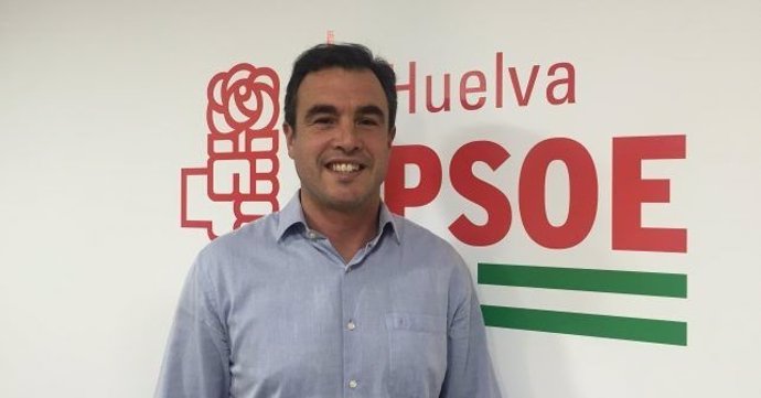 El portavoz del Grupo Socialista en la Diputación de Huelva,  Rubén Rodríguez