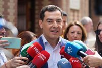 Moreno muestra "la máxima solidaridad" con Marruecos: "Andalucía está preparada y a su disposición para colaborar"