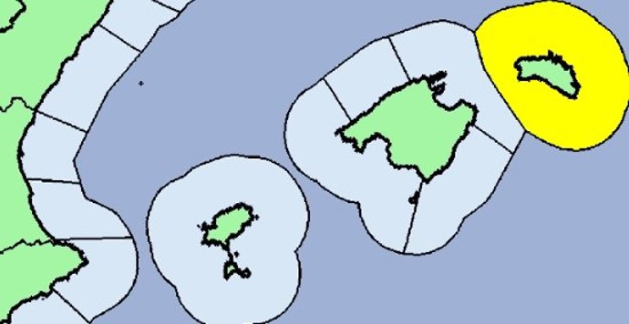 Aviso amarillo en Menorca por 'rissagas'