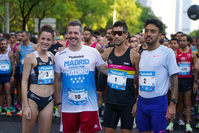 Carrera popular 'Madrid Corre por Madrid'.