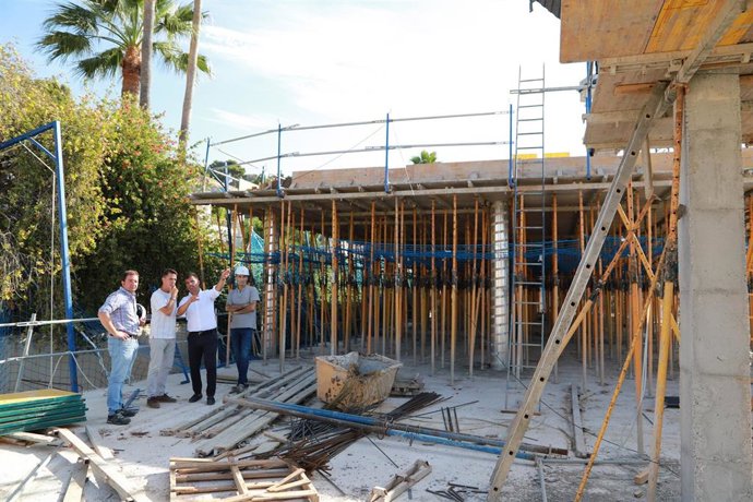 El concejal de Obras, Diego Lopez, ha visitado los trabajos, que se prevé que concluyan el último trimestre de 2024.