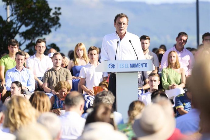 Archivo - Félix de las Cuevas, diputado del PP por Cantabria en el Congreso y cabeza de lista de la candidatura del partido en la comunidad autónoma en las elecciones generales del 23J