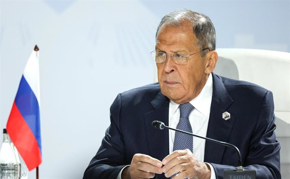 El ministro de Exteriores de Rusia, Sergei Lavrov