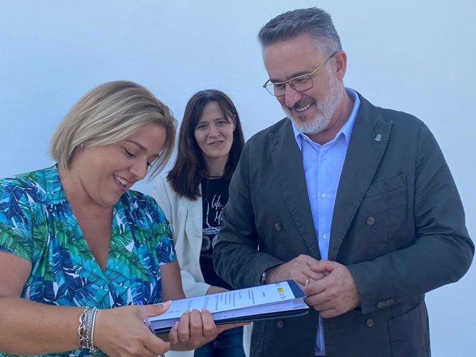 El delegado de Fondos Europeos, Desarrollo, Industria y Empleo de la Diputación Provincial de Granada, Antonio Díaz